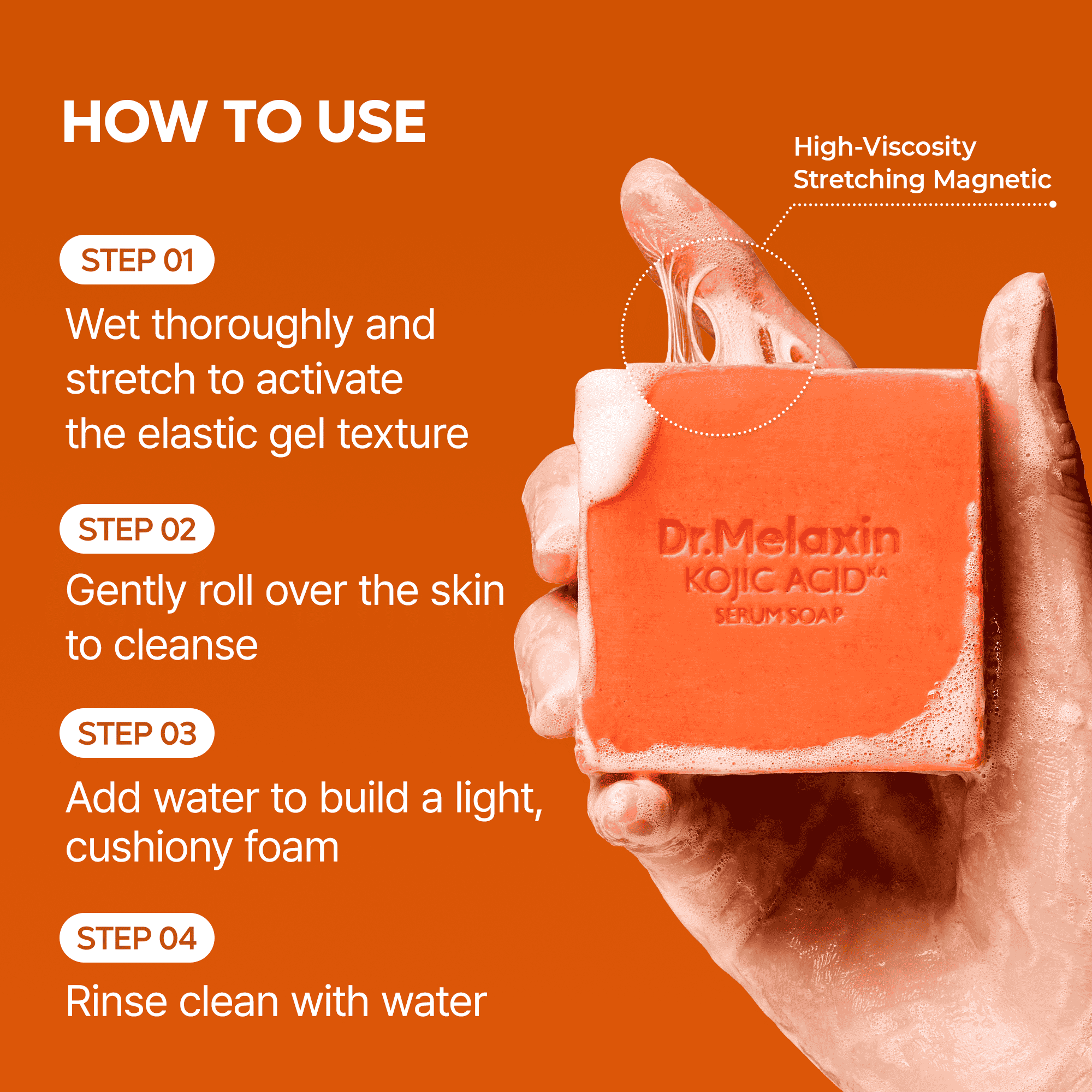 Kojic Acid & Cactox Serum Soap Cleansing Duo - image 6